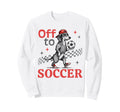 Dachshund Soccer Fan Funny Wiener Sweatshirt - Aesthetic Graphic Men Women