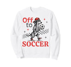 Dachshund Soccer Fan Funny Wiener Sweatshirt - Aesthetic Graphic Men Women