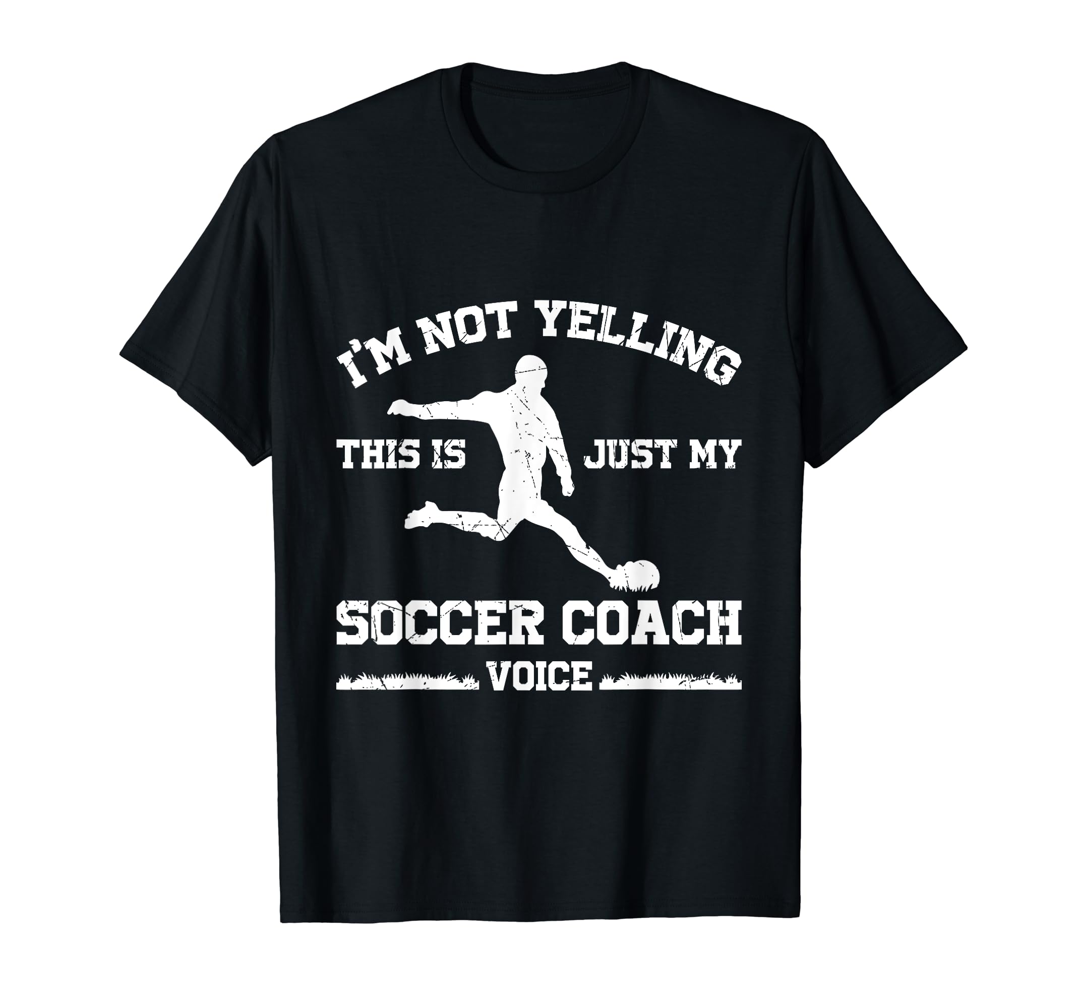 Trainer Coaching Soccer Coach Mom Dad Voice T-Shirt - Unique Graphic Unisex