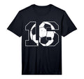 Mens 16Th Birthday Soccer Player T-Shirt - Aesthetic Graphic Men Women