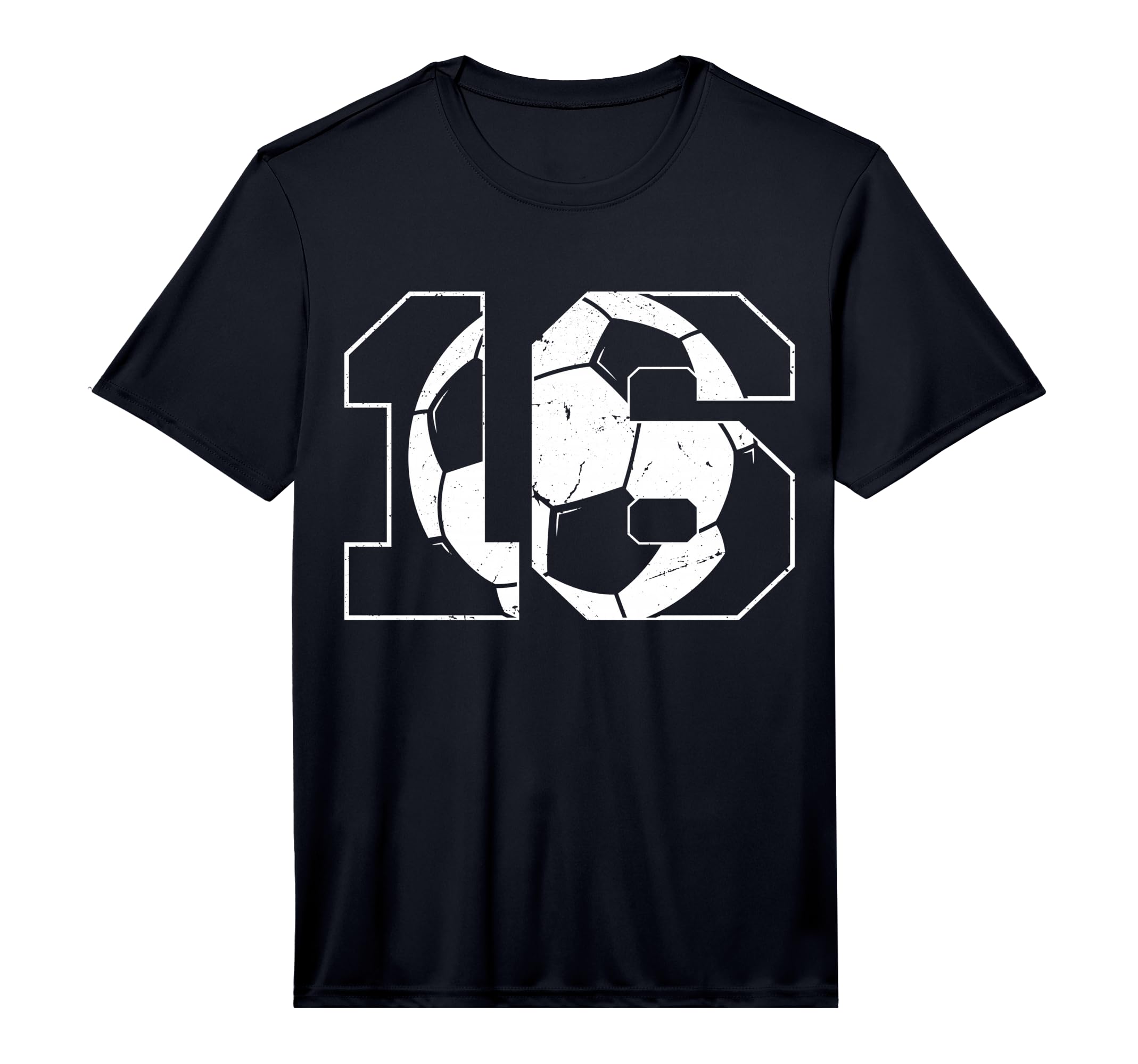 Mens 16Th Birthday Soccer Player T-Shirt - Aesthetic Graphic Men Women