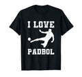 I Love Padbol Soccer Tennis Volleyball T-Shirt - Aesthetic Graphic Unisex
