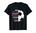 Behind Every Player Is Father Soccer T-Shirt - Novelty Apparel for Adults