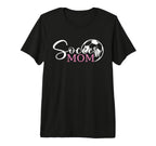 Soccer Mom Funny Football Soccer T-Shirt - Aesthetic Graphic Men Women