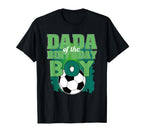 Dada Birthday Soccer Group Family T-Shirt - Novelty Apparel for Adults