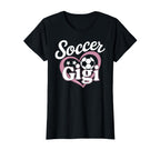 Soccer Gigi Grandma Heart Football T-Shirt - Trendy Graphic for Adults