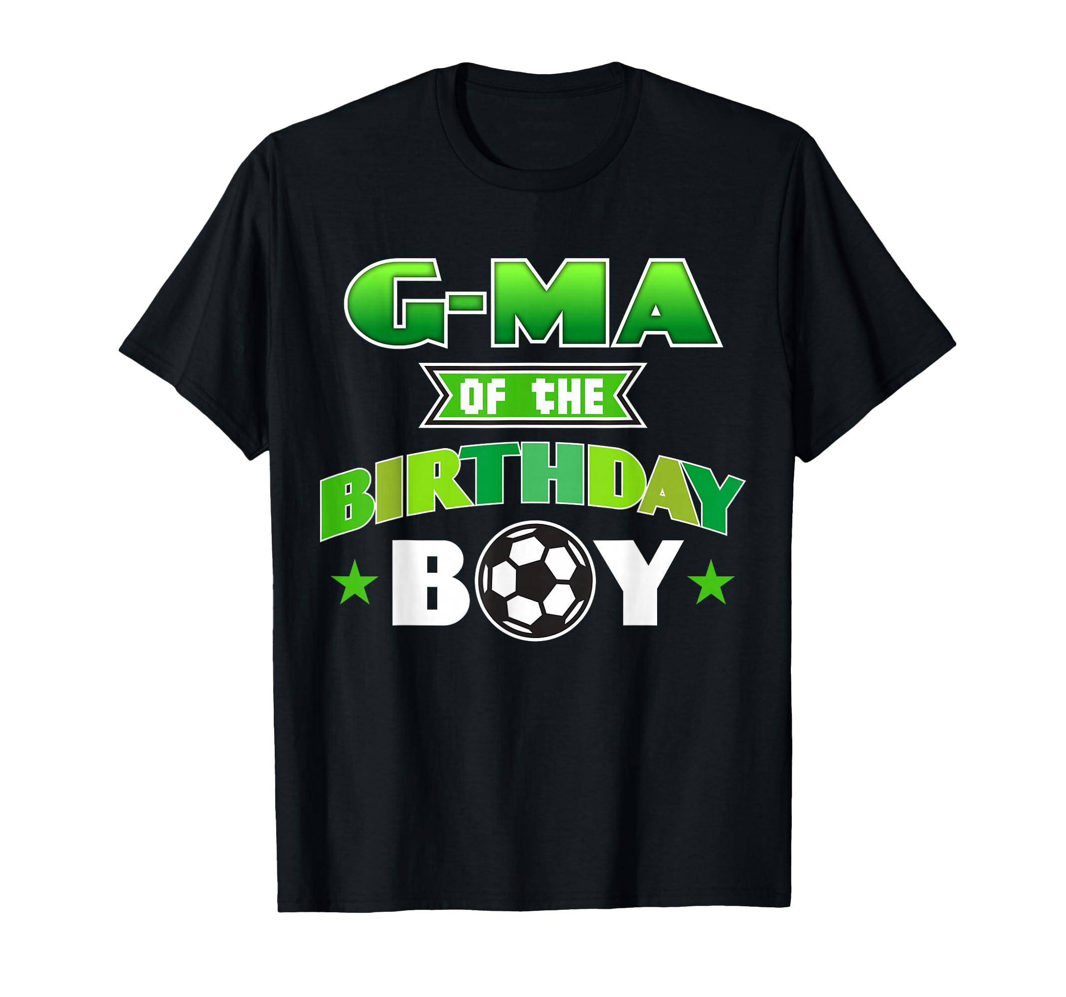 G Ma Birthday Soccer Party Family Love T-Shirt - Fun Novelty Design Unisex