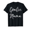 Soccer Mom Goal Keeper Gift Goalie Mama T-Shirt - Minimalist Print Unisex