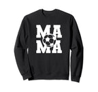 Soccer Mama Sports Mom Ball Cheer Sweatshirt - Novelty Apparel Men Women