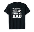 Mens My Favorite Soccer Player Calls T-Shirt - Custom Art Print for Adults