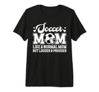 Soccer Mom Soccer Player Mom Definition T-Shirt - Aesthetic Graphic Unisex
