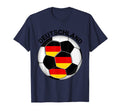 Germany Deutschland Ball Jersey Flag T-Shirt - Streetwear Style Unisex