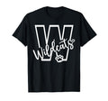 Wildcats School Sports Fan Team T-Shirt - Custom Art Print Men Women