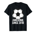 Awesome Since 2018 8Th Birthday 8 Year T-Shirt - Unique Graphic Men Women