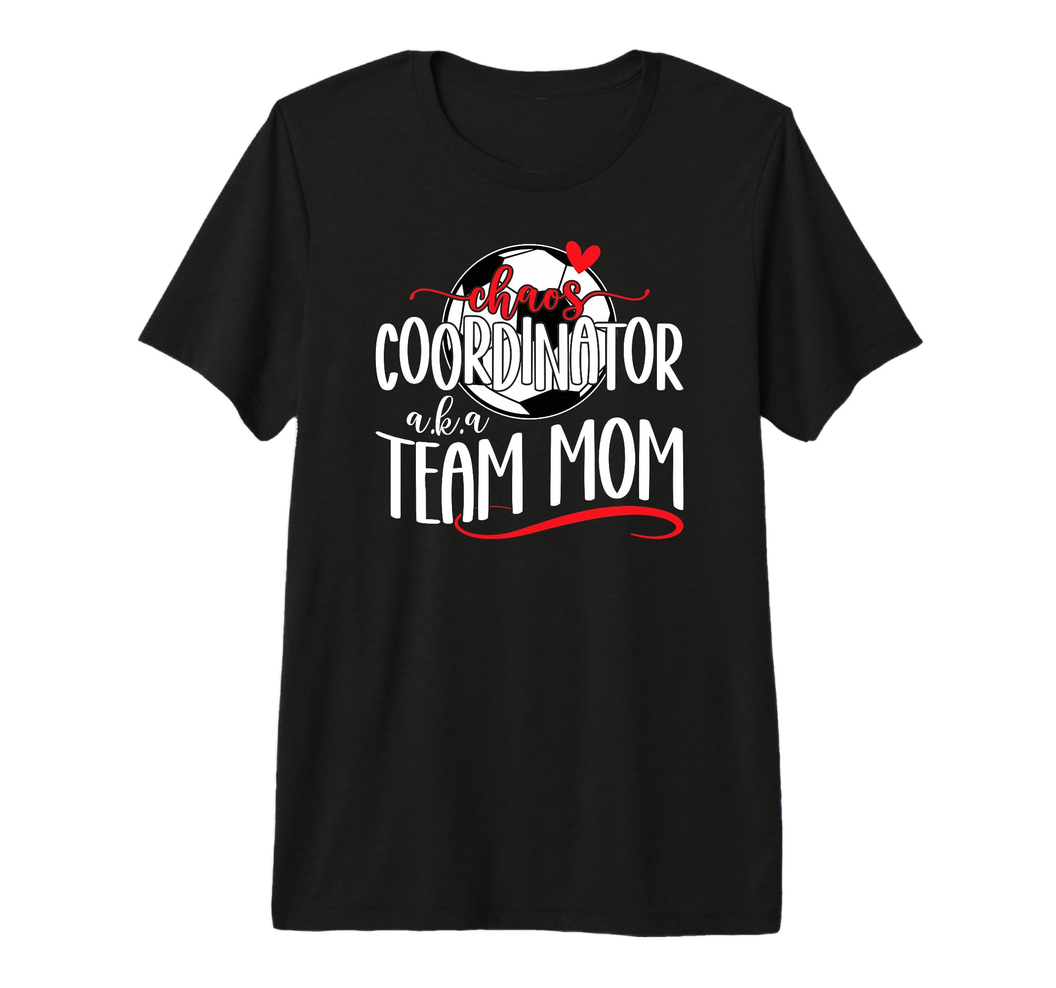 Chaos Coordinator Soccer Team Mom T-Shirt - Trendy Graphic for Adults