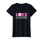 Soccer Soccer Player Love Soccer T-Shirt - Graphic Print Unisex