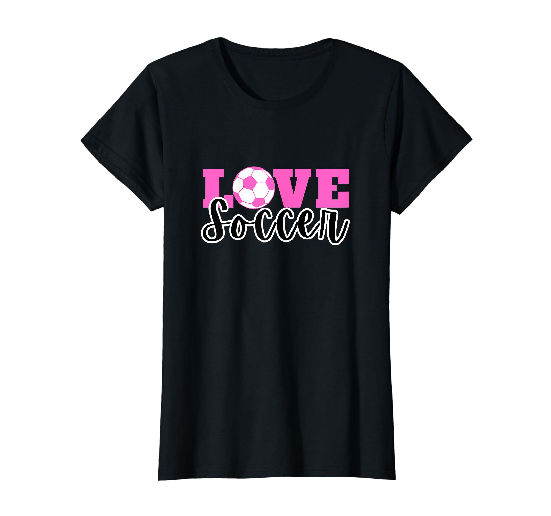 Soccer Soccer Player Love Soccer T-Shirt - Graphic Print Unisex
