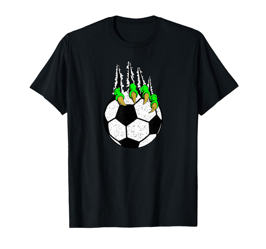 Soccer Dragon Claw T-Shirt - Minimalist Print for Adults