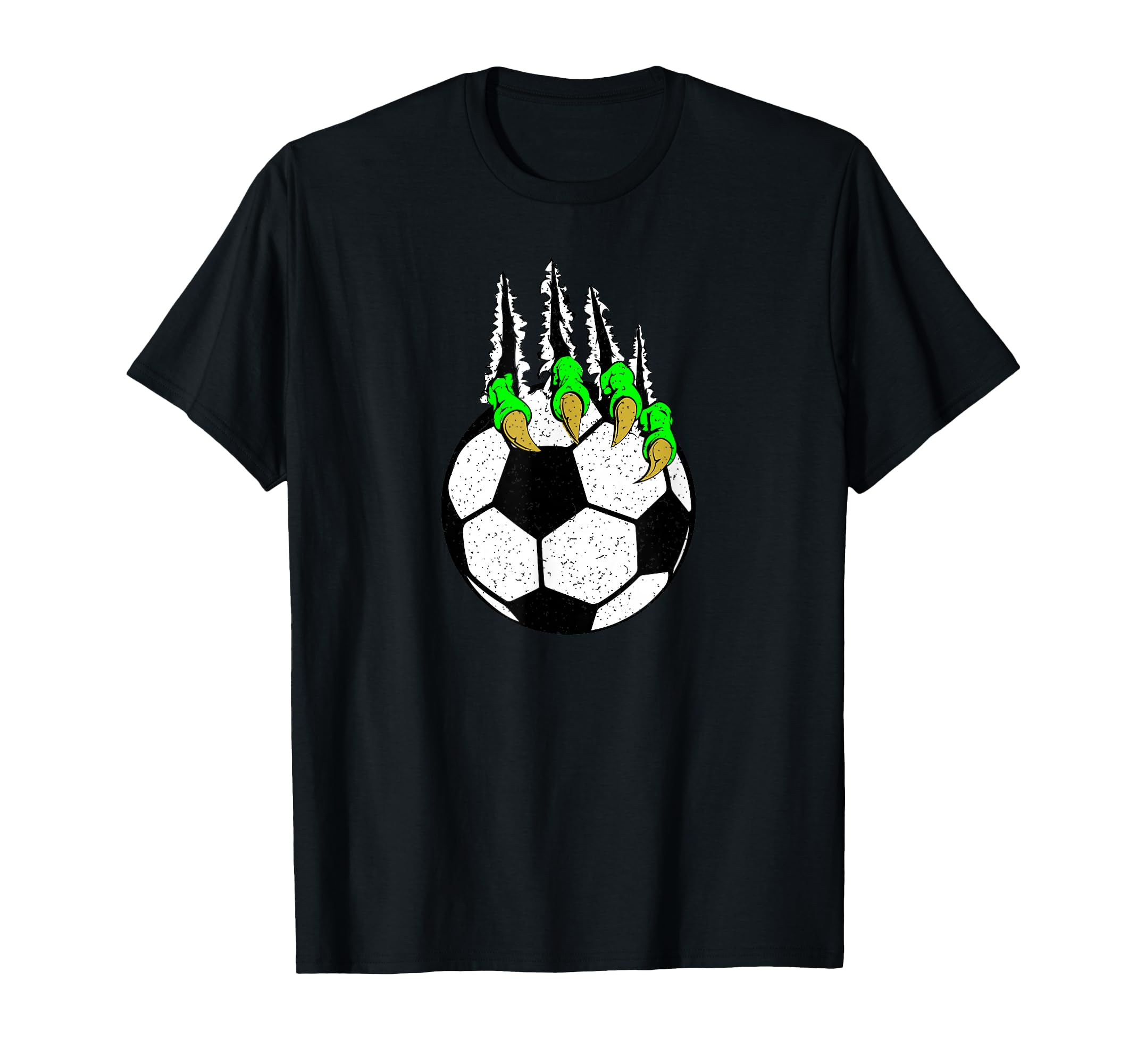 Soccer Dragon Claw T-Shirt - Minimalist Print for Adults
