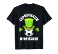 Soccer Midfielder Leprechaun T-Shirt - Fun Novelty Design Men Women
