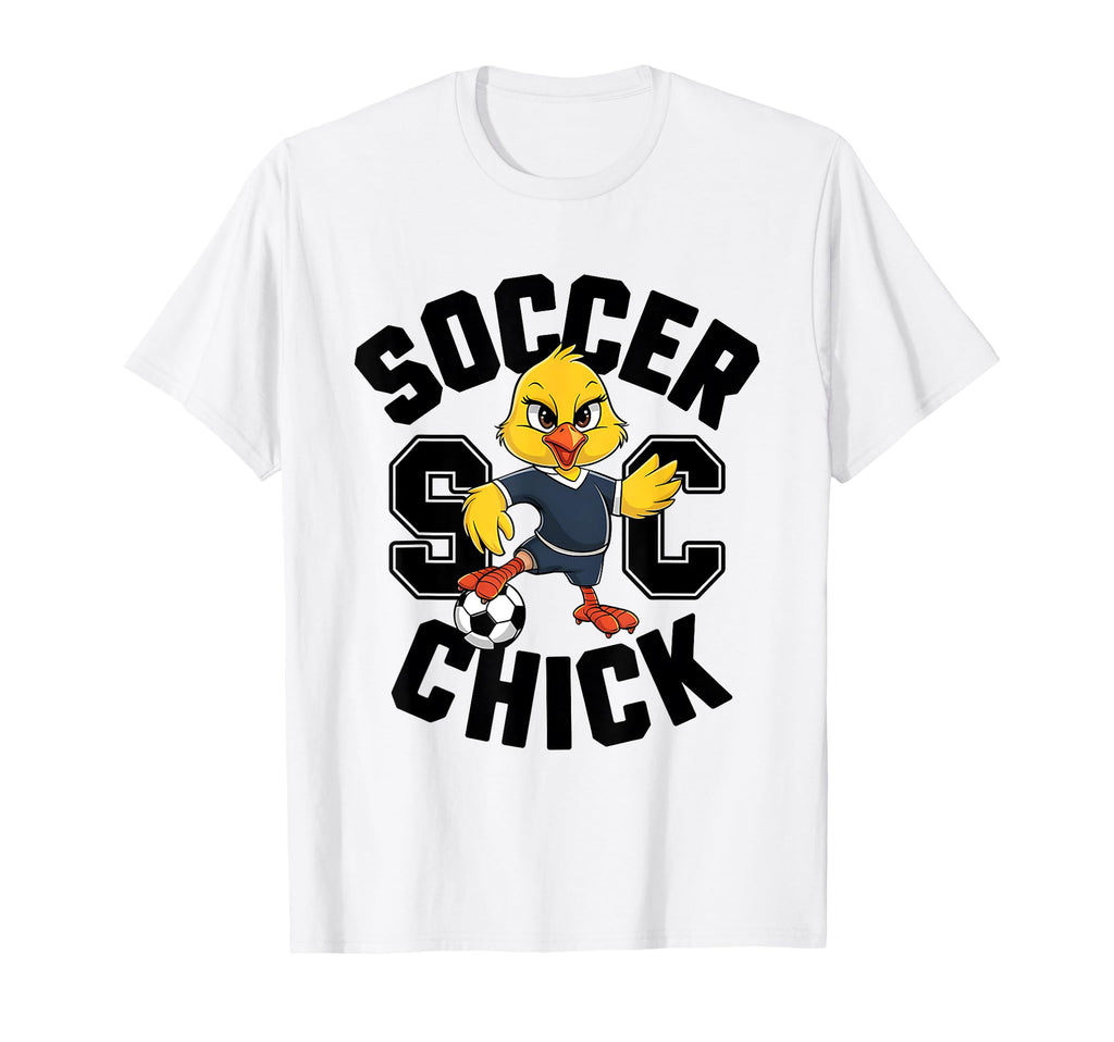 Soccer Chick Soccer Player Soccer T-Shirt - Aesthetic Graphic Unisex