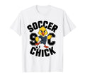 Soccer Chick Soccer Player Soccer T-Shirt - Aesthetic Graphic Unisex