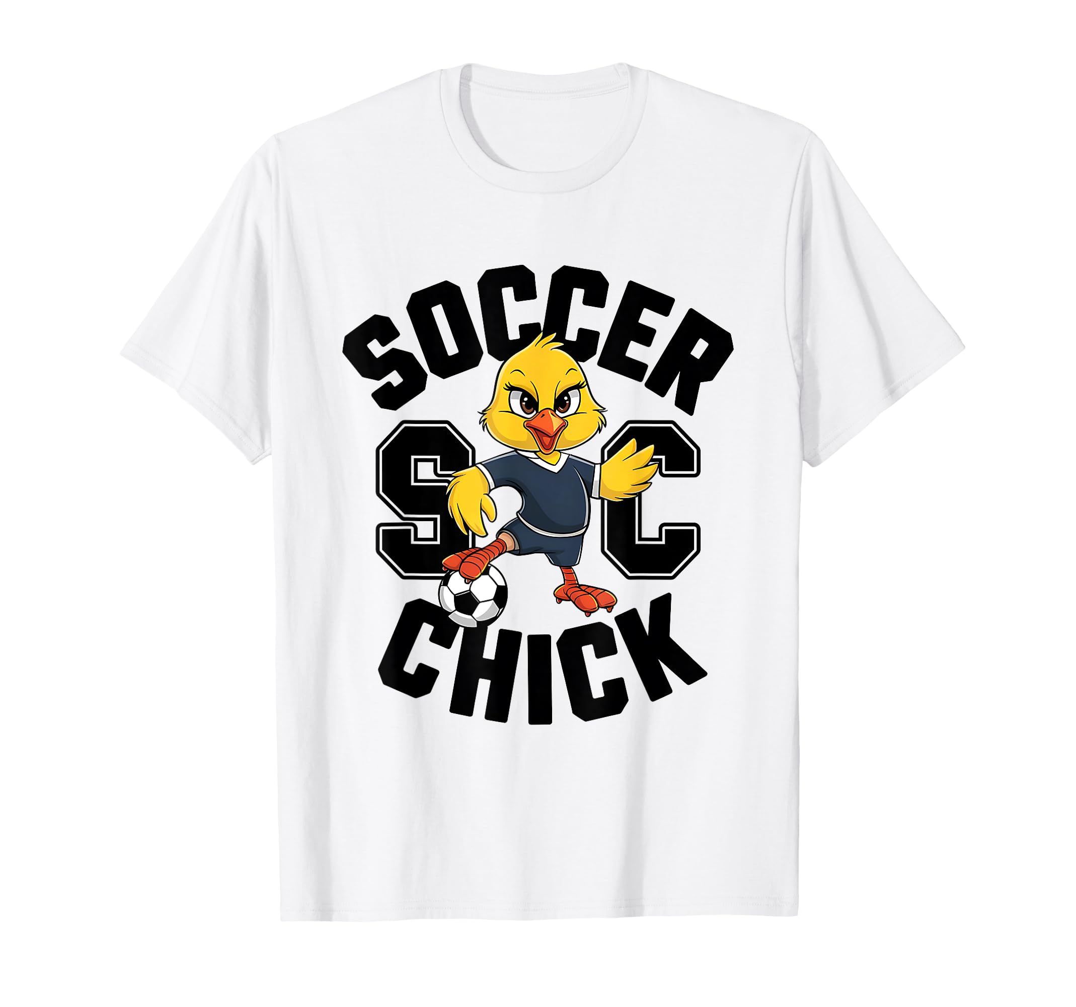Soccer Chick Soccer Player Soccer T-Shirt - Aesthetic Graphic Unisex