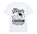 2027 Senior Soccer Cousin Proud Family T-Shirt - Minimalist Print Unisex