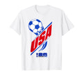 USA Soccer Ball T-Shirt | Football Fan Gift