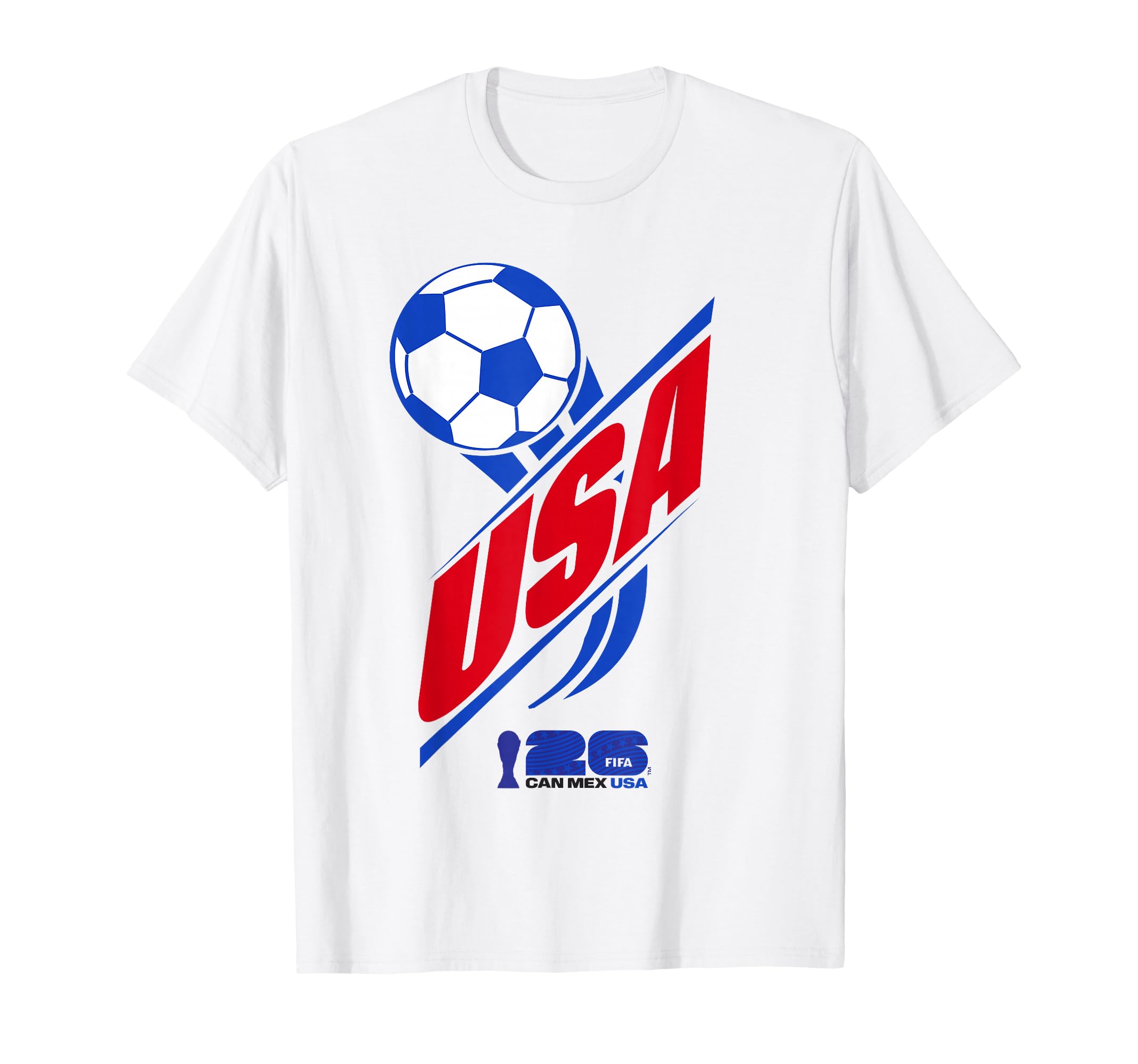 USA Soccer Ball T-Shirt | Football Fan Gift