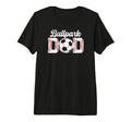 Mens Ballpark Dad Baseball Soccer Dad T-Shirt - Graphic Print for Adults