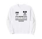 Mickey Mouse Team Captain Soccer Sweatshirt - Novelty Apparel Men Women
