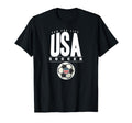 Usa Soccer Shirts Soccer Fan Tshirts T-Shirt - Minimalist Print Men Women