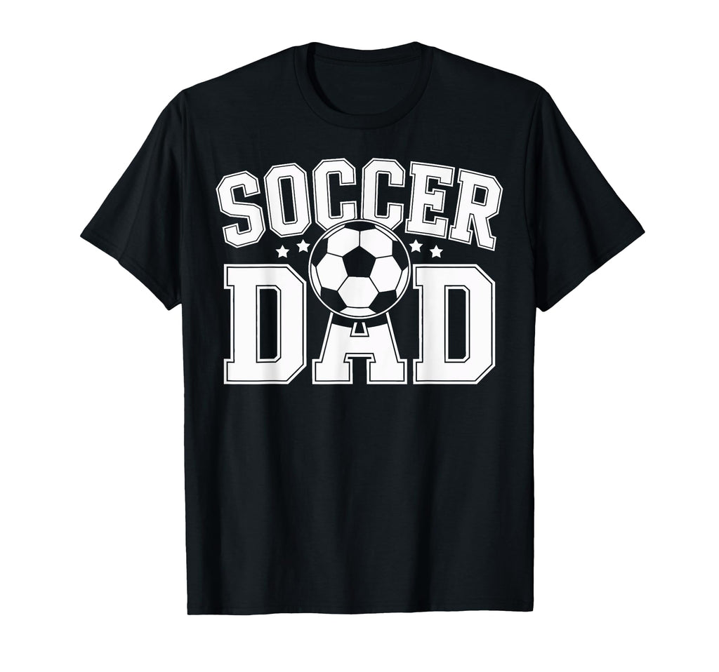 Soccer Dad Proud Soccer Players Coach Team T-Shirt - Graphic Print Unisex