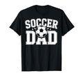 Soccer Dad Proud Soccer Players Coach Team T-Shirt - Graphic Print Unisex