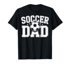 Soccer Dad Proud Soccer Players Coach Team T-Shirt - Graphic Print Unisex
