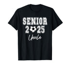 Class 2025 Soccer Senior Matching Family T-Shirt - Custom Art Print Unisex