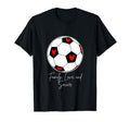 Family Love And Soccer T-Shirt - Casual Everyday Wear Unisex