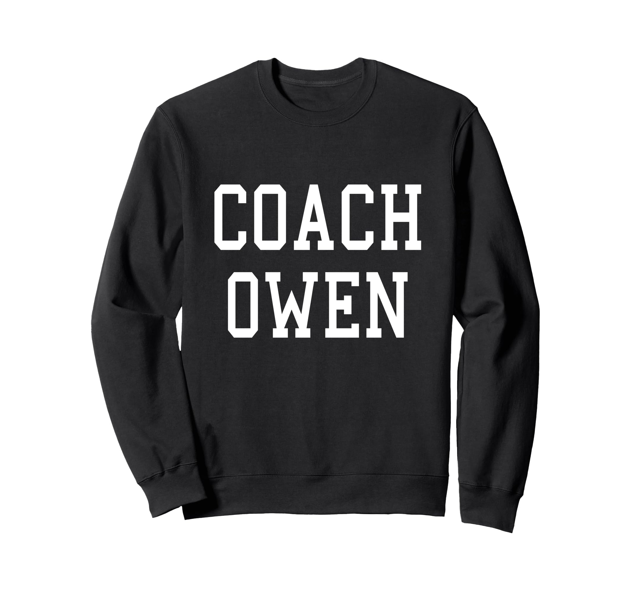 Coach Owen Custom Football Soccer Sweatshirt - Trendy Graphic Unisex