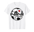 Soccer Nini Soccer Player Family T-Shirt - Minimalist Print Men Women