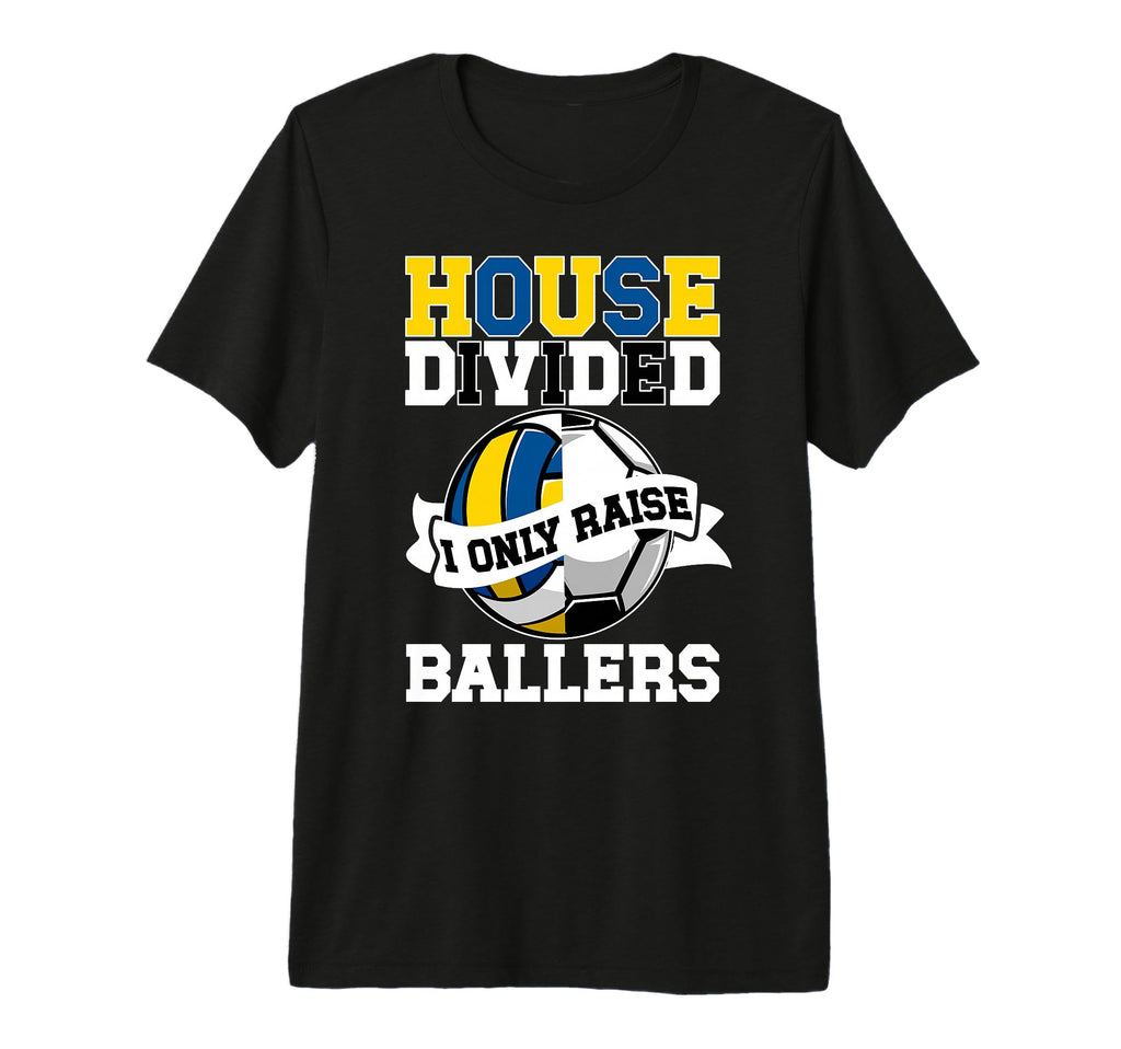 Mens House Divided I Only Raise T-Shirt - Casual Everyday Wear for Adults