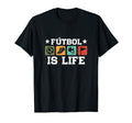 F Tbol Is Life Football And Soccer T-Shirt - Aesthetic Graphic for Adults
