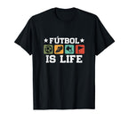 F Tbol Is Life Football And Soccer T-Shirt - Aesthetic Graphic for Adults