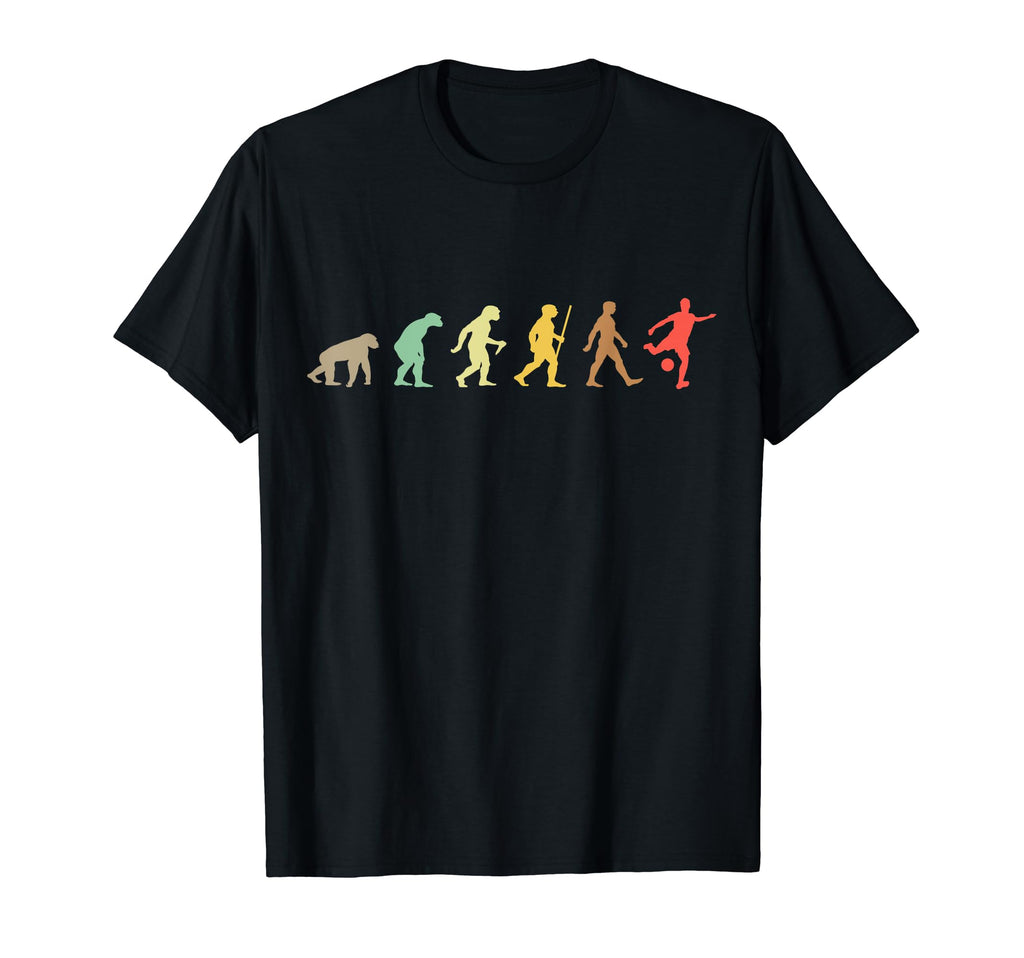 Football Soccer Evolution T-Shirt - Aesthetic Graphic Men Women