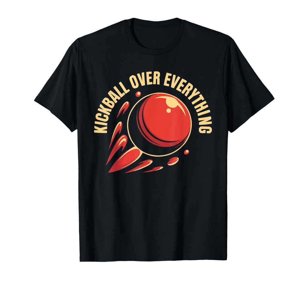 Love Kickball Player Soccer Baseball T-Shirt - Graphic Print Unisex