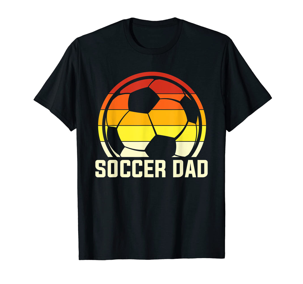 Fathers Day Soccer Dad Best Dad Daddy T-Shirt - Trendy Graphic Men Women