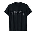 Soccer Heartbeat Soccer Football T-Shirt - Streetwear Style for Adults