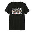 Soccer Mom Soccer Player Mama Leopard T-Shirt - Graphic Print Unisex