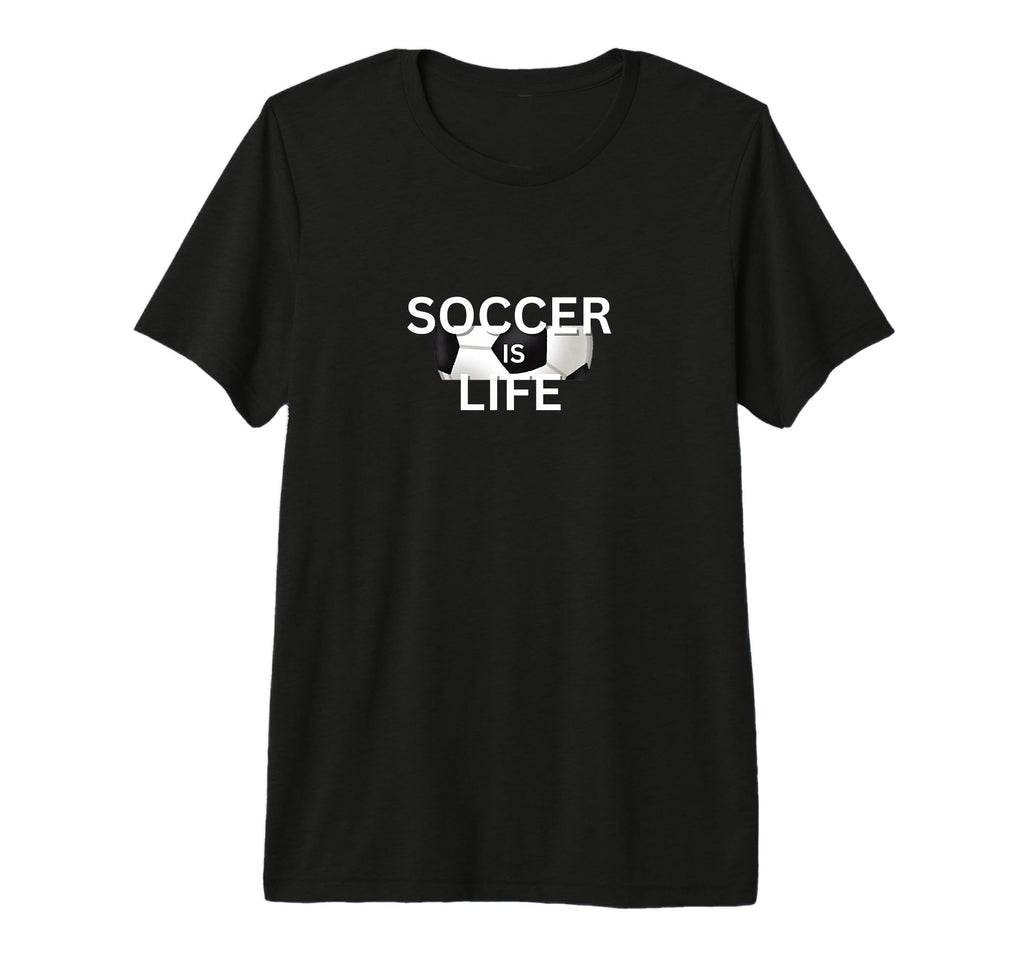 Soccer Is Life Outfit Fans Teams T-Shirt - Aesthetic Graphic Men Women