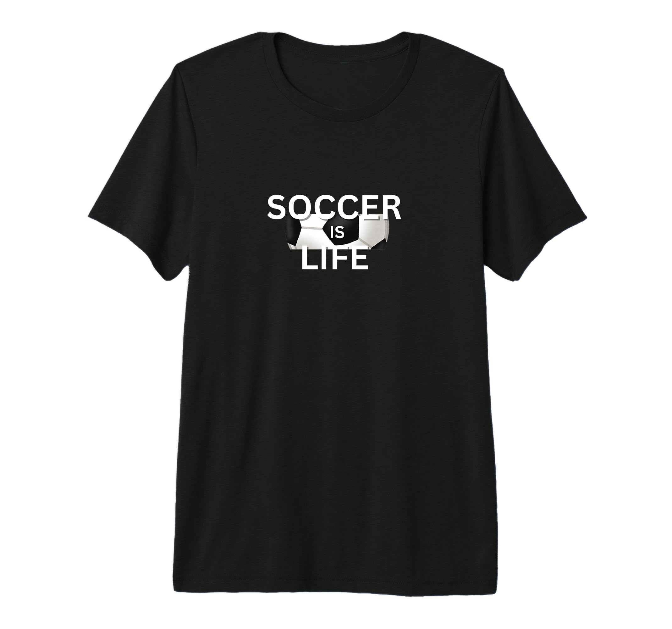 Soccer Is Life Outfit Fans Teams T-Shirt - Aesthetic Graphic Men Women
